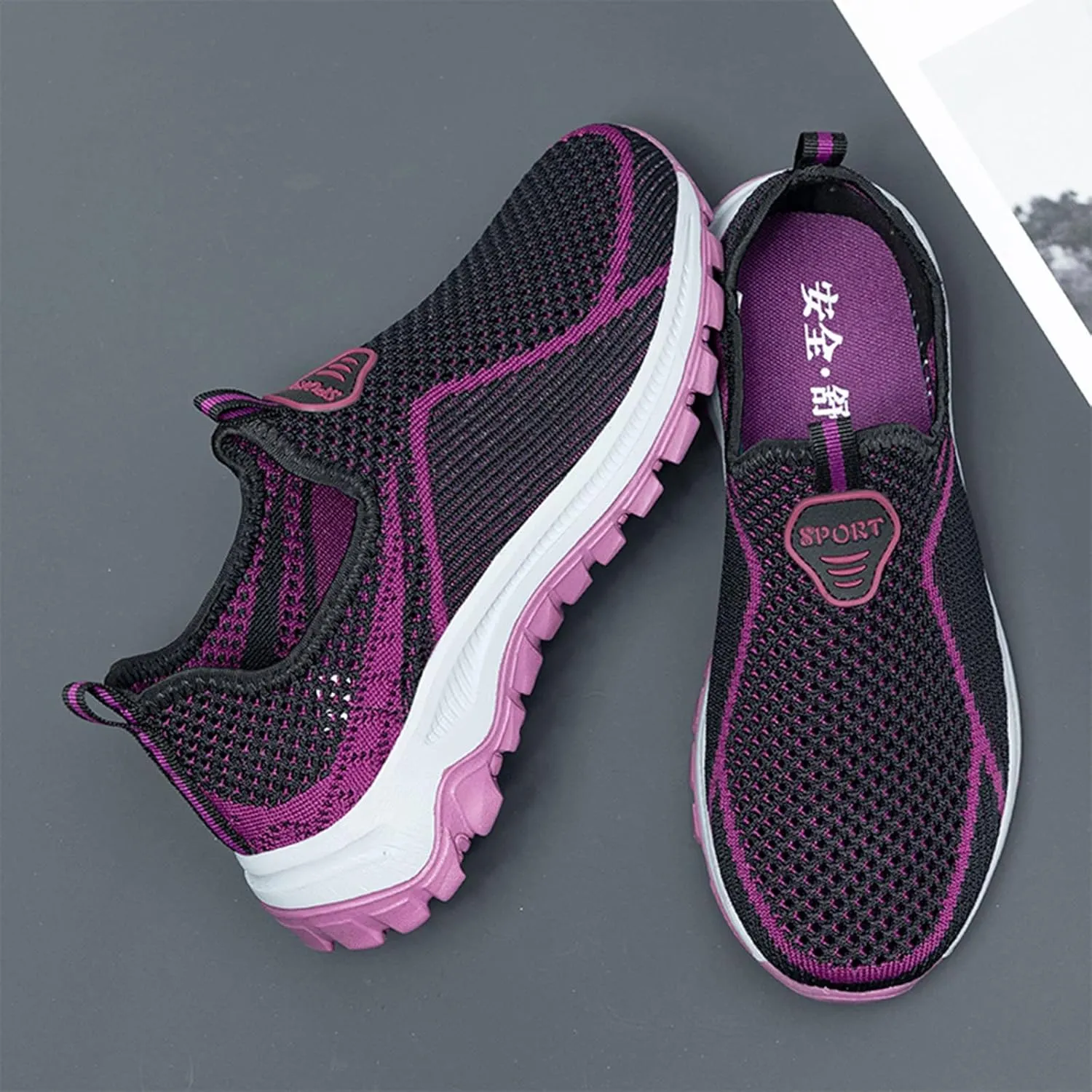 Walking Driving Shoes Loafers for Women Ladies Breathable Casual Lightweight Sports Women Shoes Espadrilles Workout Gym Outdoor Shoes