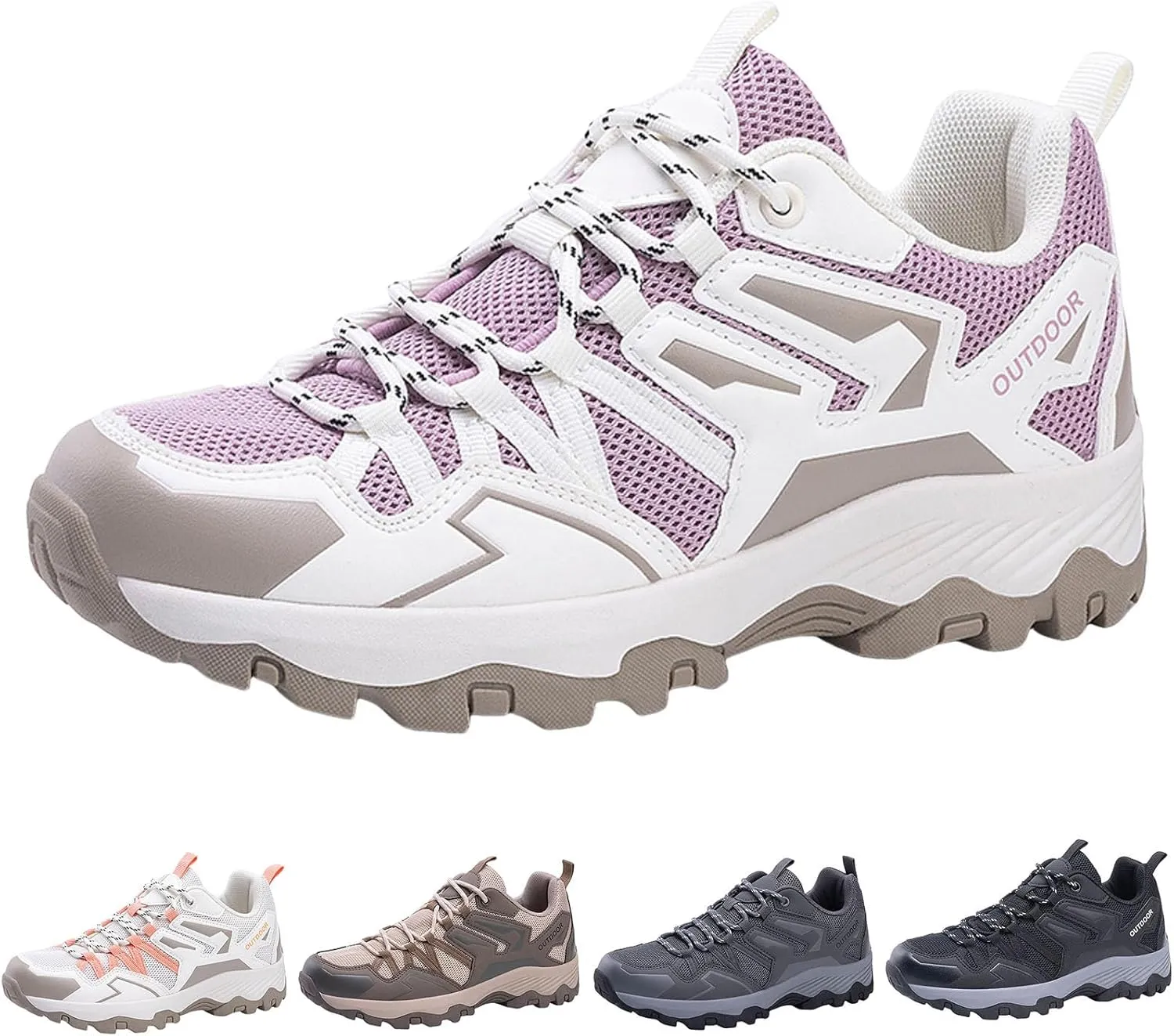 Walking Shoes Tennis Comfortable Men Sports Shoes Fashionable Couple Mesh Breathable Thick Sole Comfortable Outdoor