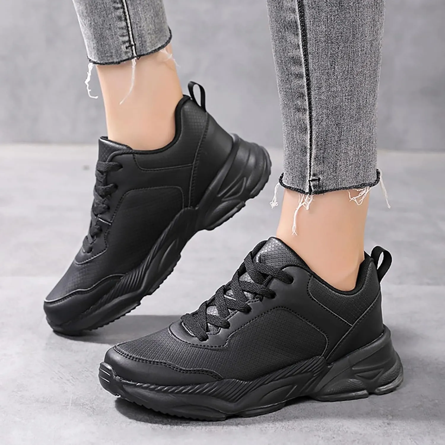 Walking Sneakers for Women Arch Suport Basketball Shoes Running Shoes Womens Lightweight Round Toe Slip On Casual Women Loafers Shoes for Work Womens Shoes Sneakers Slip On