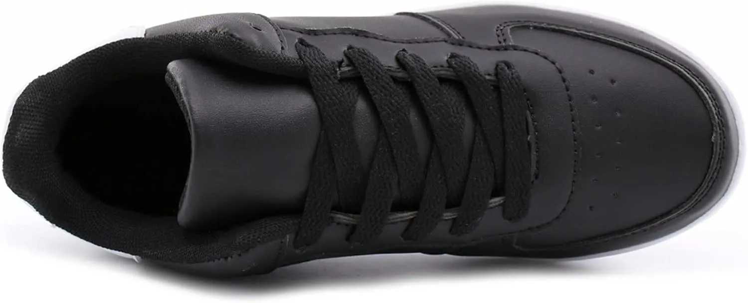White Wide Width Casual Sneakers Women Cute Black Shoes for Women Womens Casual Shoes Slip On Loafers Silver Wedge Sneakers for Women Dressy Zapatos De Mujer CóModos Bajos para Fiesta Cerrados