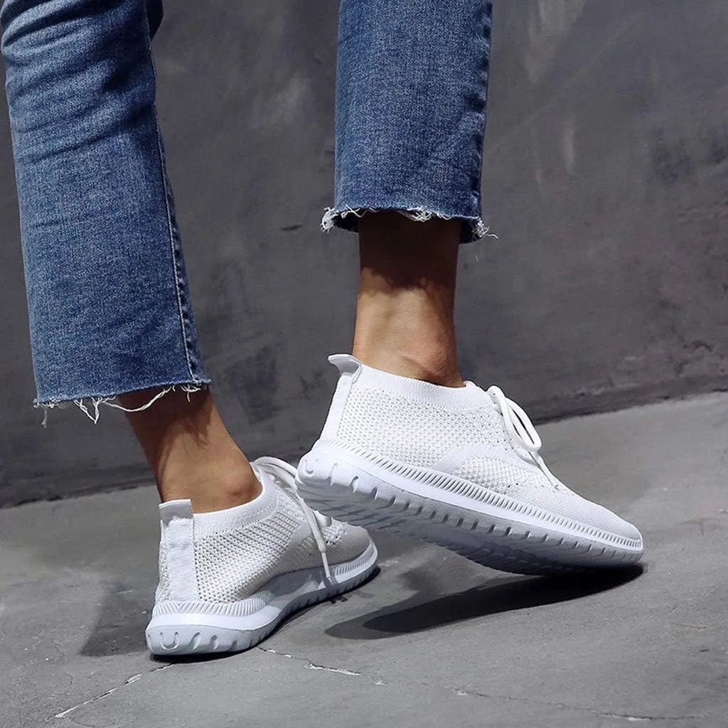 Women Sneakers Black and White High Arch Support Non Slip Work Shoes for Women White Flat Gym Shoes Women Trendy Wedge Sneakers for Women 2023 Zapatos Negros para Mujer Deportivos