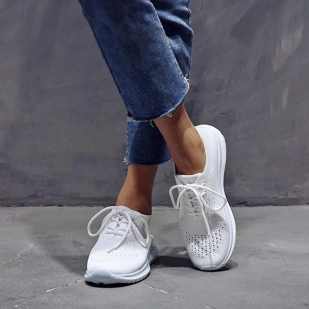 Women Sneakers Black and White High Arch Support Non Slip Work Shoes for Women White Flat Gym Shoes Women Trendy Wedge Sneakers for Women 2023 Zapatos Negros para Mujer Deportivos