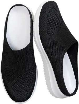 Women's Casual Shoes Everyday Wear Comfortable Soft Sole Slide Sandals with Open Toe Design Home Wear Slippers Women