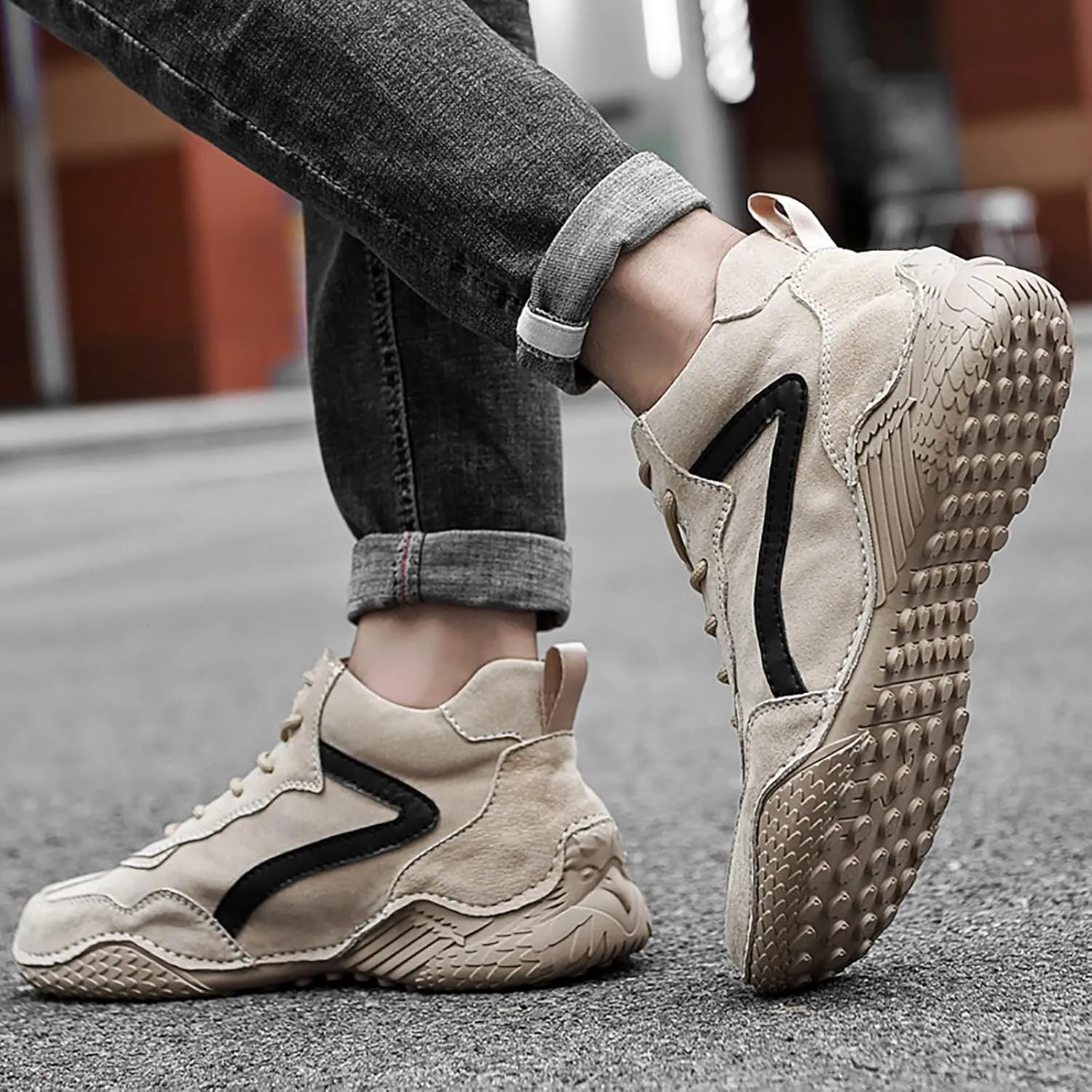 Womens Fashion Sneakers Platform Mens Casual Dress Shoes Women's Slip on Shoes Slip on Non Slip Low Top Casual Loafers for Men Fashion Sneakers for Women 2024