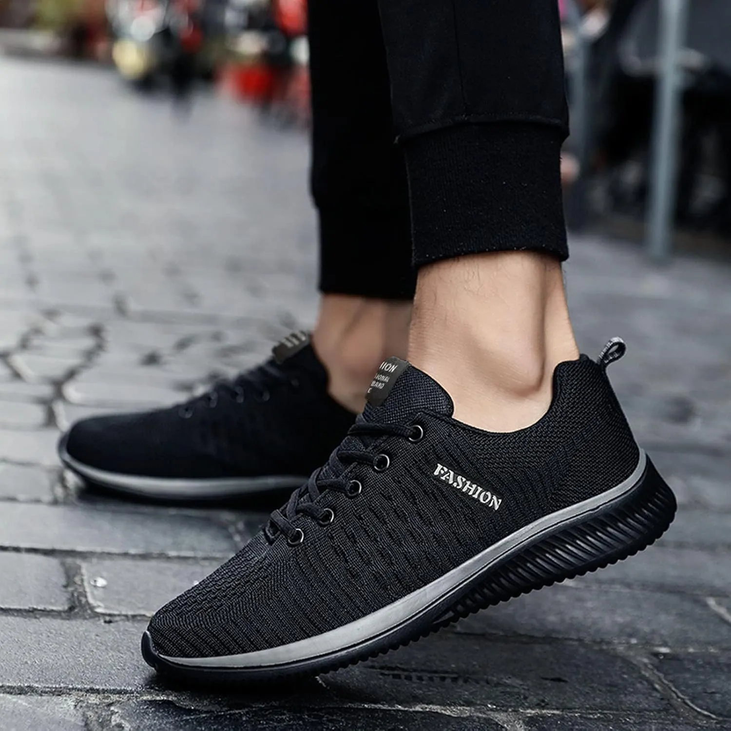 Womens Running Shoes Mesh Breathable Ladies Casual Shoes Fashion Sneakers Men's KnitFlex Breeze Mesh Sneakers Oxfords Lace Basketball Shoe Loafers Shoe