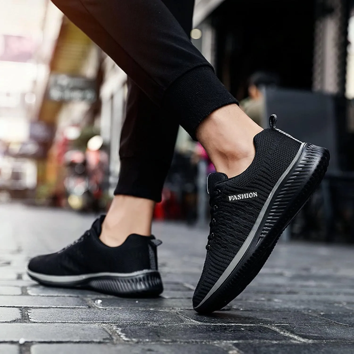 Womens Running Shoes Mesh Breathable Ladies Casual Shoes Fashion Sneakers Men's KnitFlex Breeze Mesh Sneakers Oxfords Lace Basketball Shoe Loafers Shoe