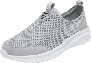 Womens Running Shoes Slip-on Walking Sneakers Running Shoes for Women Jogging Ladies Casual Shoes Brown Sneakers Black Tennis Shoe Loafers Casual Slip On