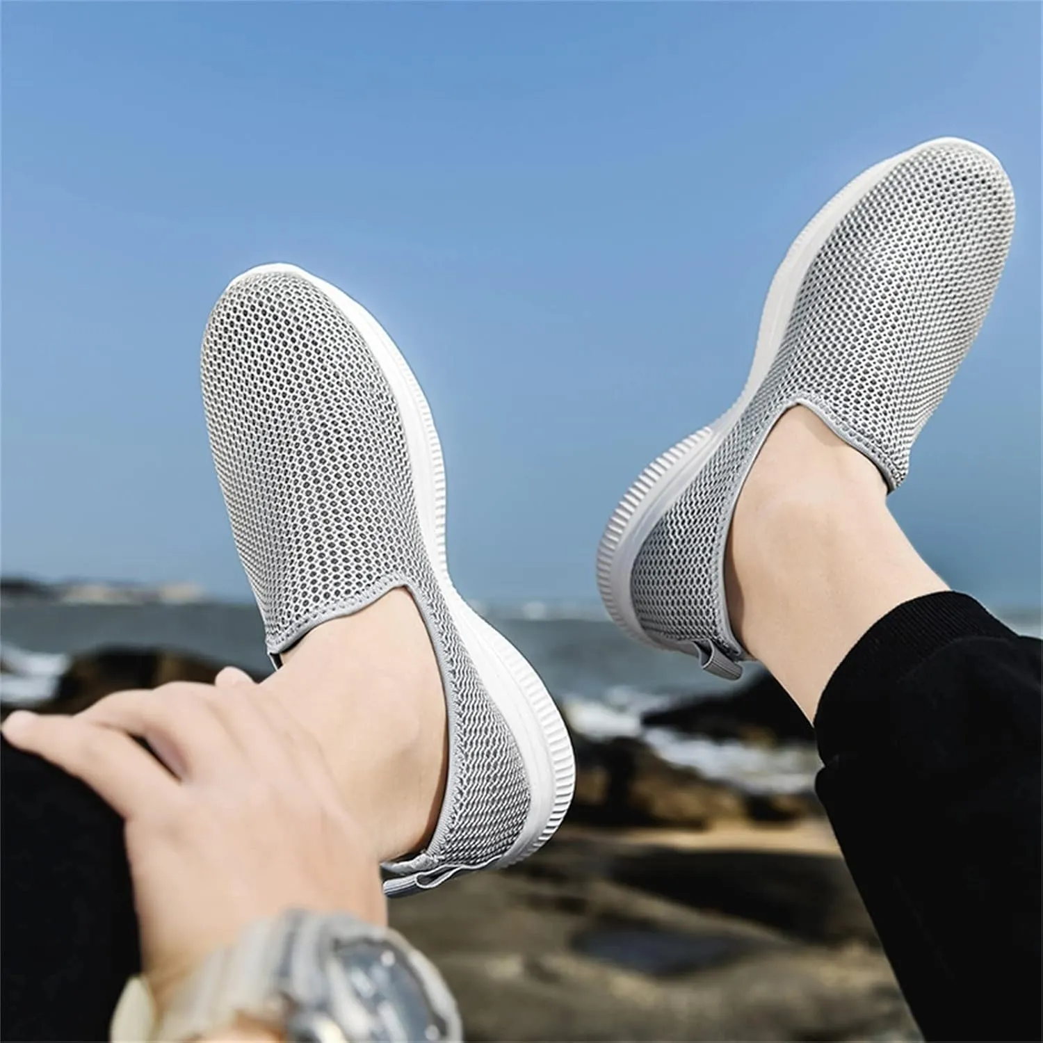 Women's Slip On Sneakers Casual Everyday Shoes Mens Casual Shoes Arch Support Men Casual Shoes Wedge Sneakers White Tennis Shoe Loafers Dress Shoe