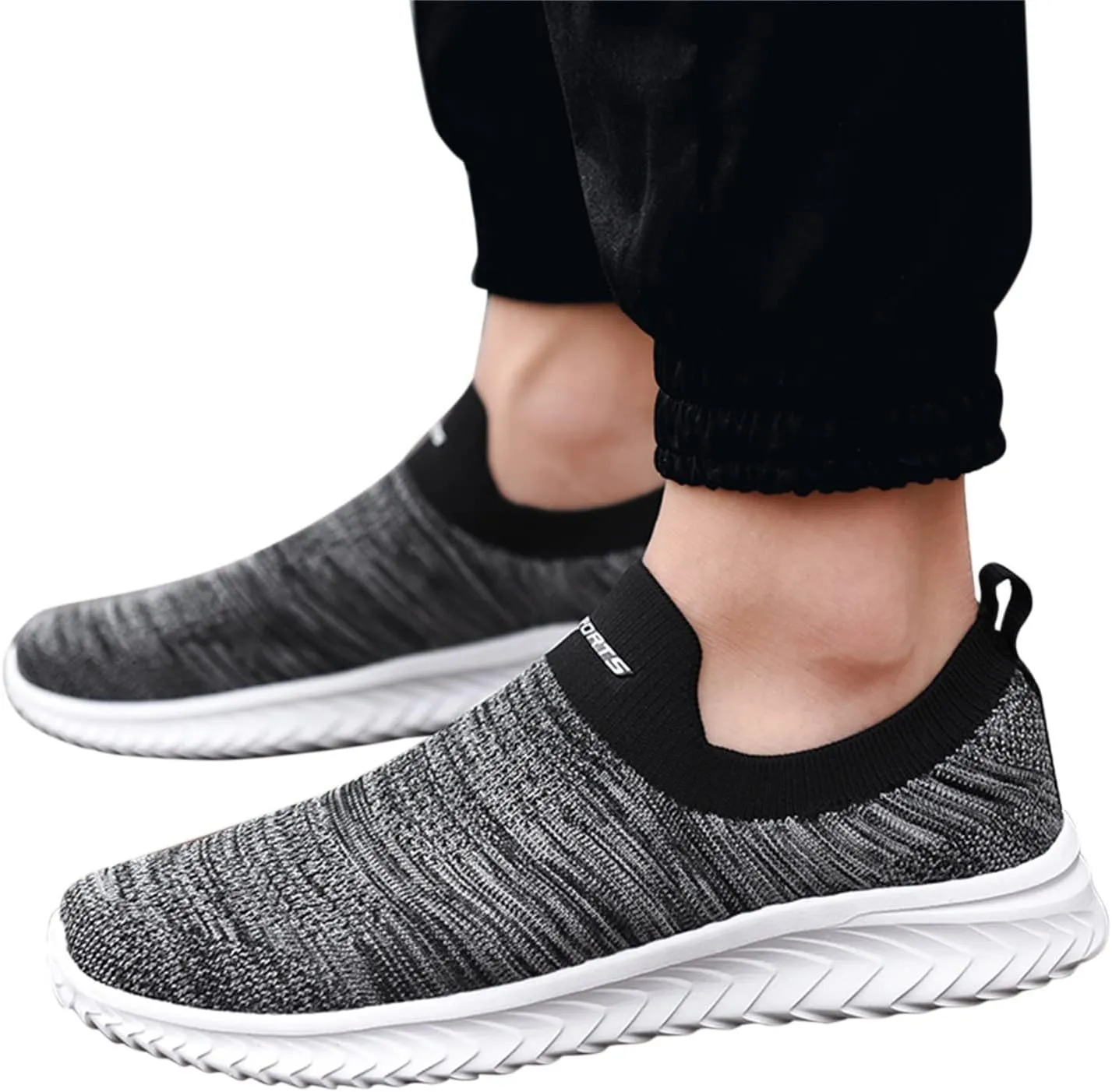 Women's Slip On Sneakers Casual Everyday Shoes Running Shoes for Men Boots Business Casual Shoes Wedge Sneakers Platform Tennis Shoe White Loafers