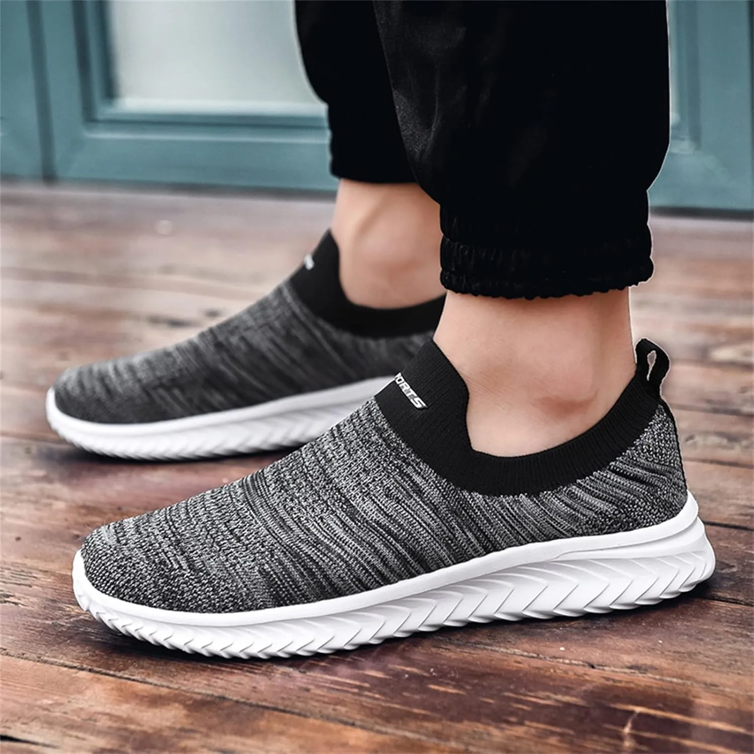 Women's Slip On Sneakers Casual Everyday Shoes Running Shoes for Men Boots Business Casual Shoes Wedge Sneakers Platform Tennis Shoe White Loafers