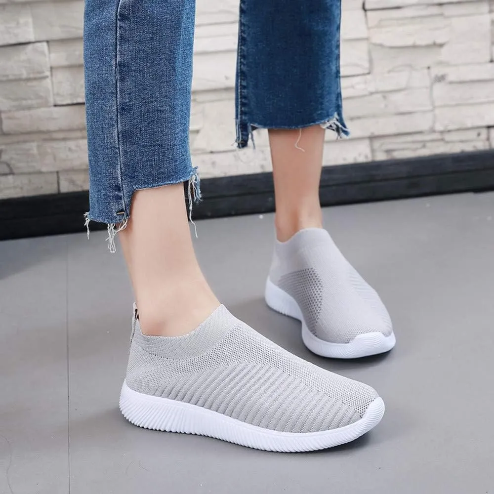 Womens Slip On Walking Shoes Non Slip Running Shoes Non Slip Work Shoes Women Comfort Men Shoes Casual Slip On Sneakers Red Tennis Shoe Loafers Casual Slip On