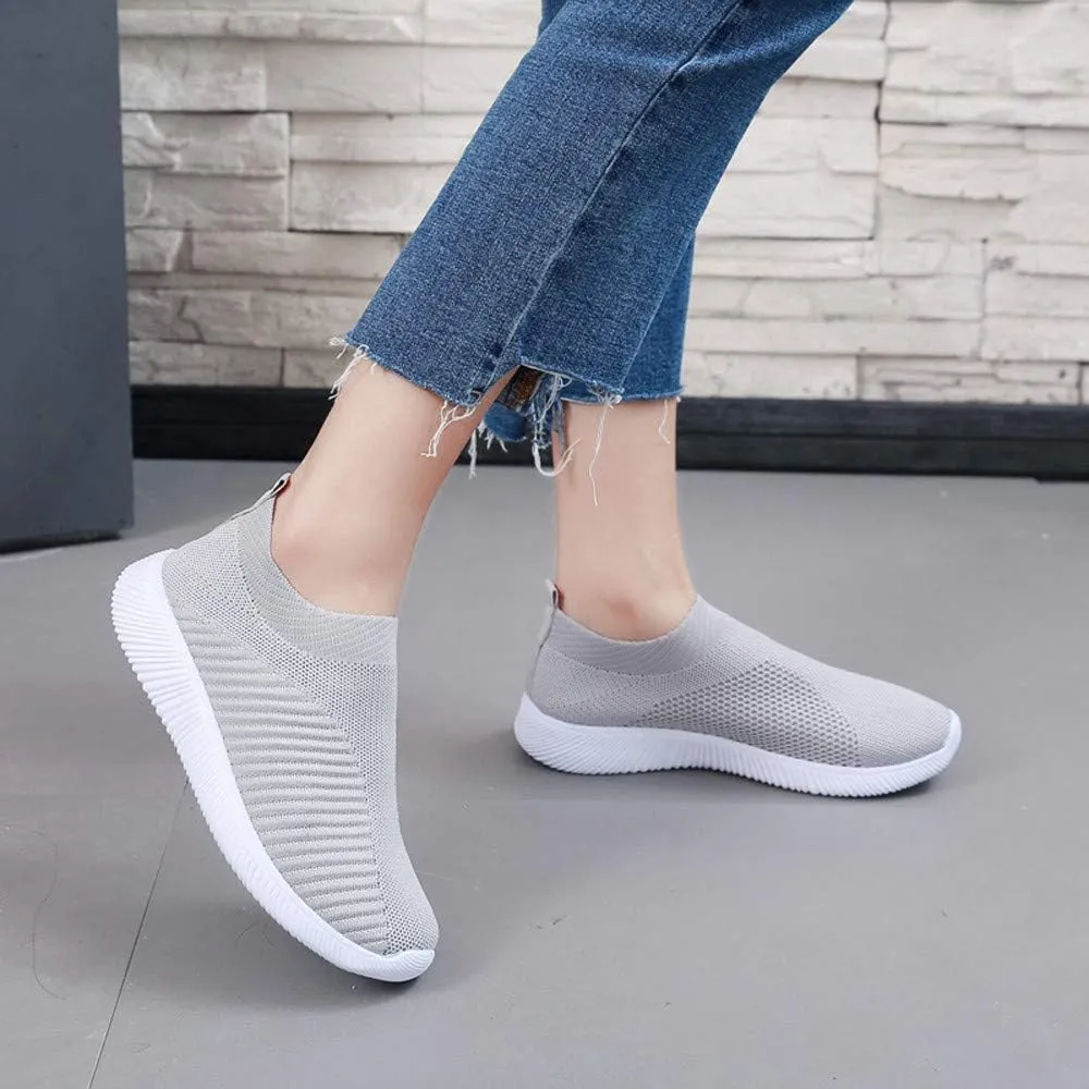 Womens Slip On Walking Shoes Non Slip Running Shoes Non Slip Work Shoes Women Comfort Men Shoes Casual Slip On Sneakers Red Tennis Shoe Loafers Casual Slip On