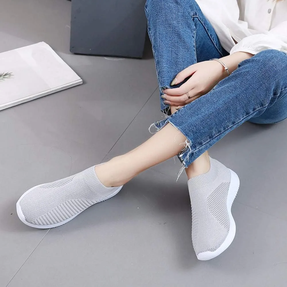 Womens Slip On Walking Shoes Non Slip Running Shoes Non Slip Work Shoes Women Comfort Men Shoes Casual Slip On Sneakers Red Tennis Shoe Loafers Casual Slip On