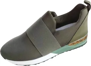 Womens Sneakers 7.5 Wide Width Slip On Shoes for Women with Arch Support Womens Running Sneakers Wide Toe Box Plantar Fasciitis Shoes Women Slip Ons Wide Tenis para Trabajo De Mujer Antideslizante
