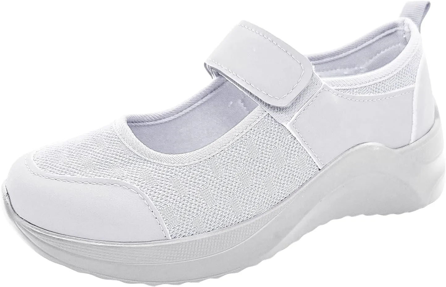 Women's Sneakers Zapatos para Mujer Comodos para Caminar Non Slip House Shoes for Women Elderly Womens Casual Sneakers Wide Width White Non Slip Shoes for Women Nurse