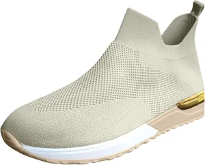 Womens Tennis Shoes Mesh Women Casual Shoes High Top Sneakers Men's KnitFlex Breeze Mesh Sneakers Oxfords Lace Basketball Shoe Loafers Dress Shoe