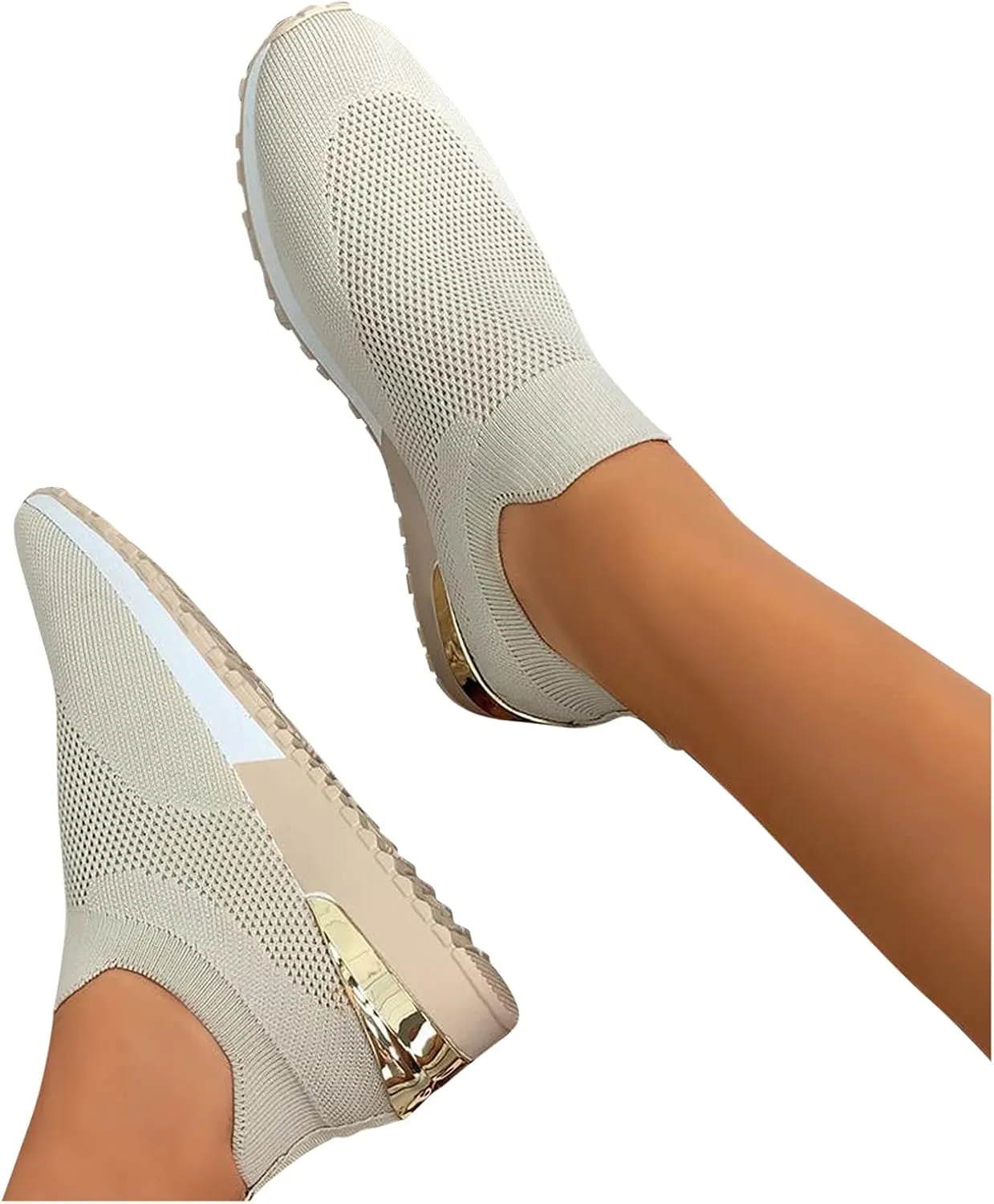 Womens Tennis Shoes Mesh Women Casual Shoes High Top Sneakers Men's KnitFlex Breeze Mesh Sneakers Oxfords Lace Basketball Shoe Loafers Dress Shoe