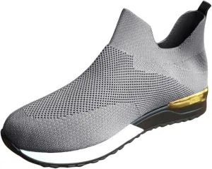 Womens Tennis Shoes Mesh Women Casual Shoes High Top Sneakers Men's KnitFlex Breeze Mesh Sneakers Oxfords Lace Basketball Shoe Loafers Dress Shoe