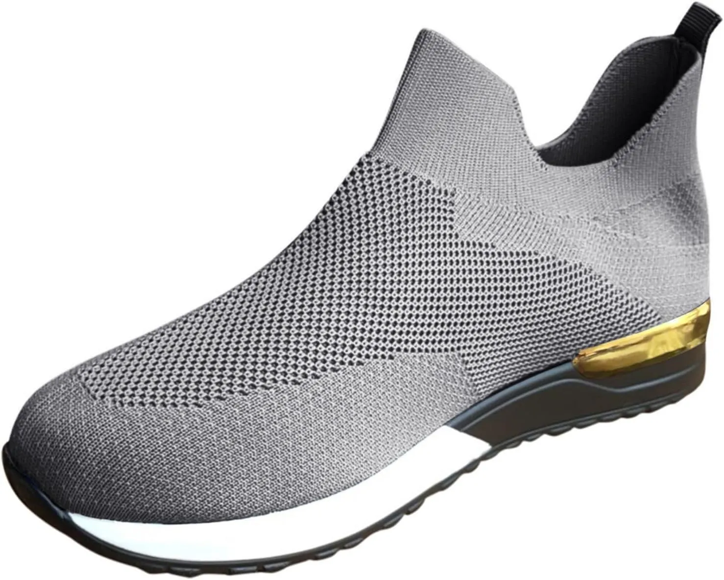 Womens Tennis Shoes Mesh Women Casual Shoes High Top Sneakers Men's KnitFlex Breeze Mesh Sneakers Oxfords Lace Basketball Shoe Loafers Dress Shoe