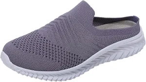 Women's White Fashion Sneakers Platform Sneakers for Women Fashion Flat Shoes for Women Comfortable Dressy Slip on Womens Loafers Wide Width Womens Slip On Sneakers