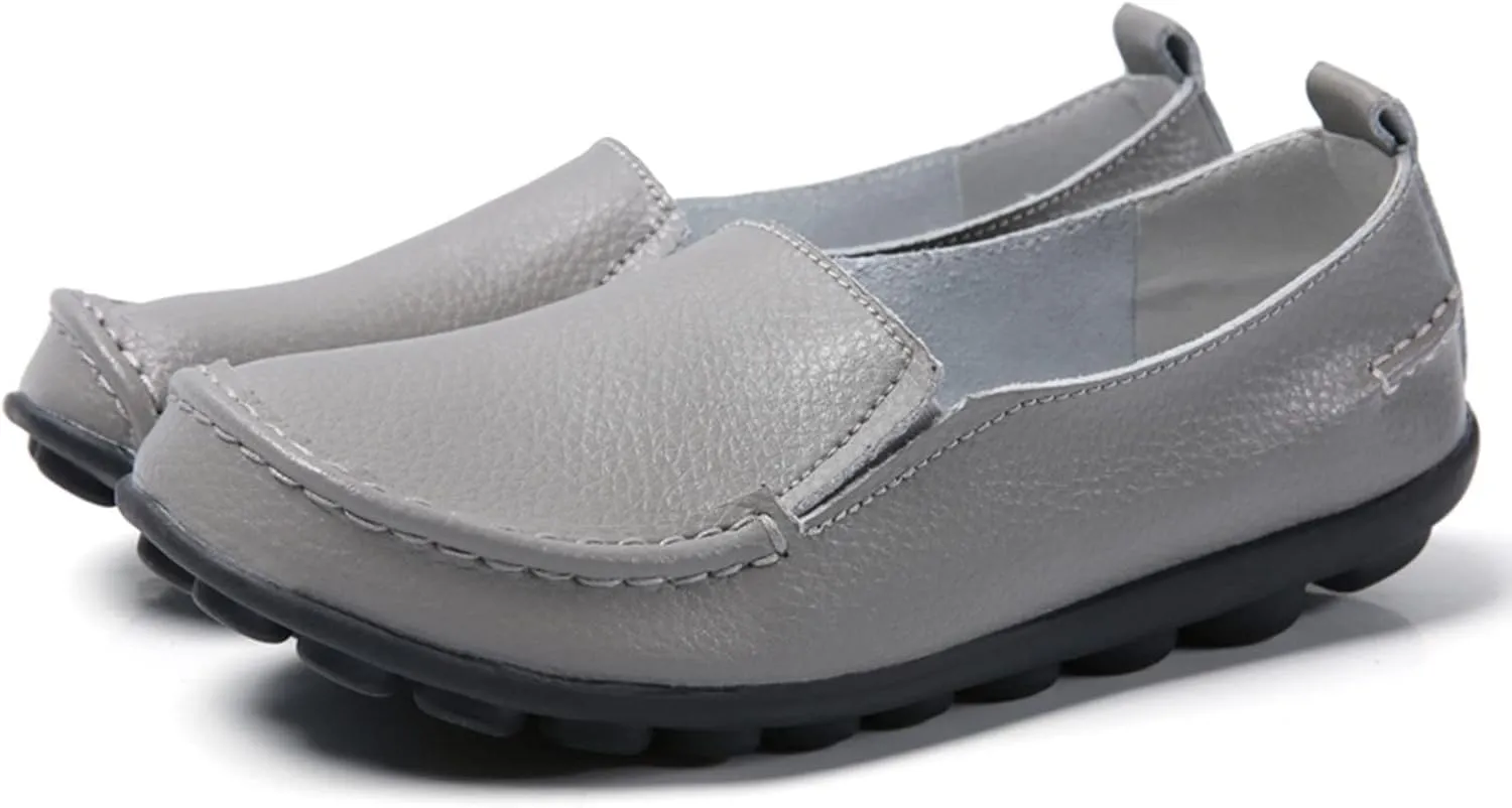Work Flats for Women Office Wide Loafers Comfortable Casual Shoes Orthopedic Dress Shoes Ladies Walking Sneakers