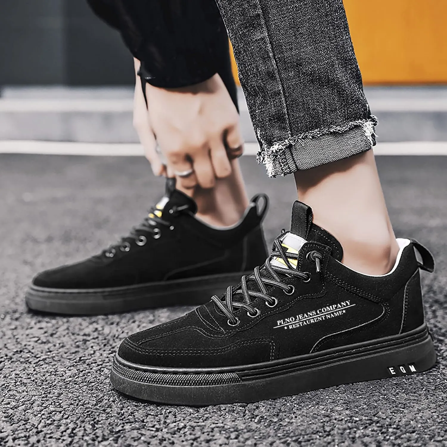 Workout Athletic Sport Shoes for Men Breathable Mesh Comfortable Tennis Shoe Men's Lightweight Cushion Sneakers